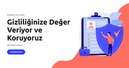 Kullanıcı Onayı - Çok Amaçlı Web Tasarımı