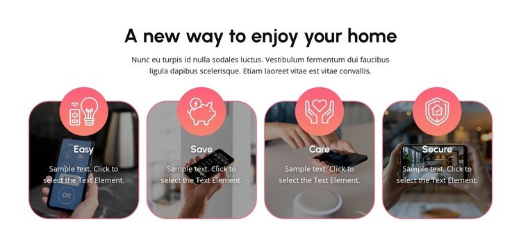 Building the future of home Web Page Design