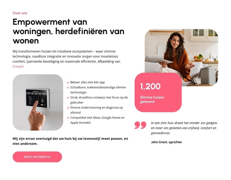 Empowerment van huizen Sjabloon