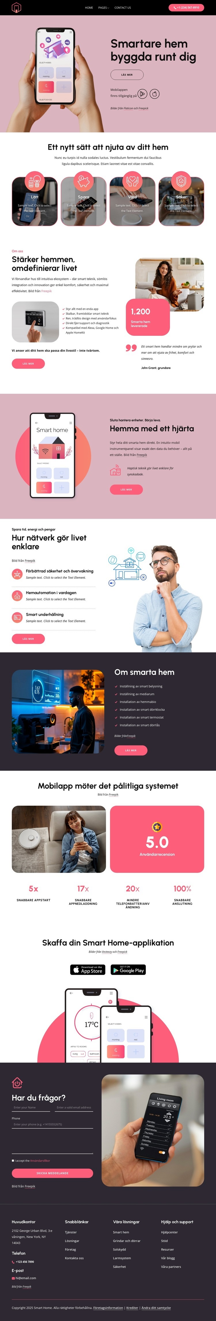 Smartare hem byggda runt dig Mall