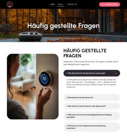 FAQ Zur Smart-Home-App