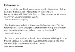 Intelligentes Design, Klare Ergebnisse - Bestes Website-Vorlagendesign