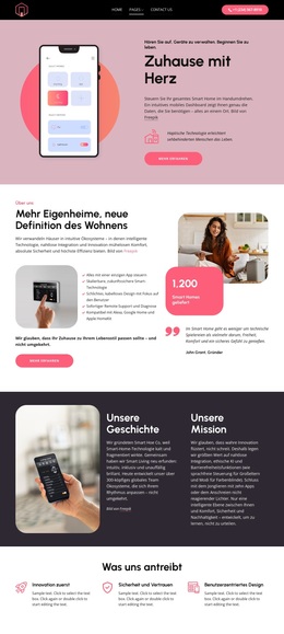 Nahtloses Leben beginnt hier WordPress-Themes
