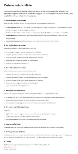 Vertrauen Beginnt Mit Transparenz Landing Page