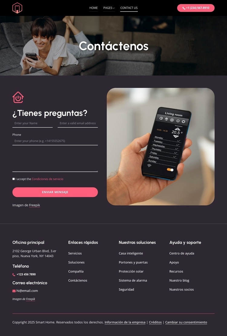 Si tienes preguntas Diseño de páginas web