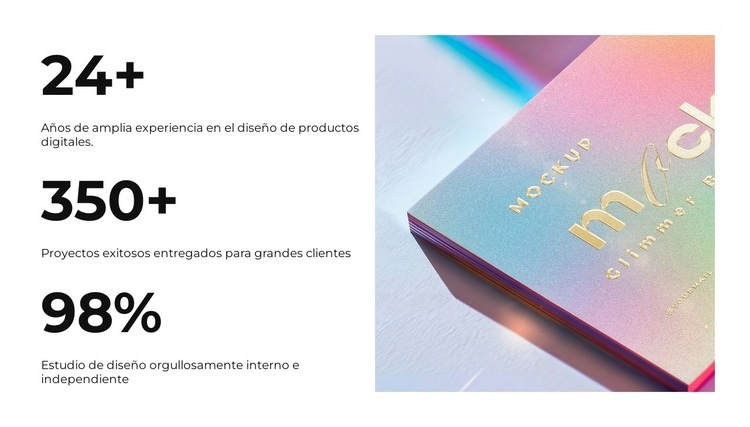 Donde la forma se encuentra con la función Maqueta de sitio web