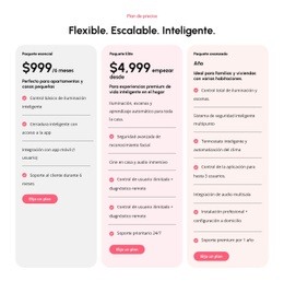 Planes De Precios Escalables