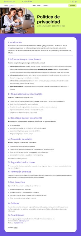 Privacidad Que Funciona Para Usted