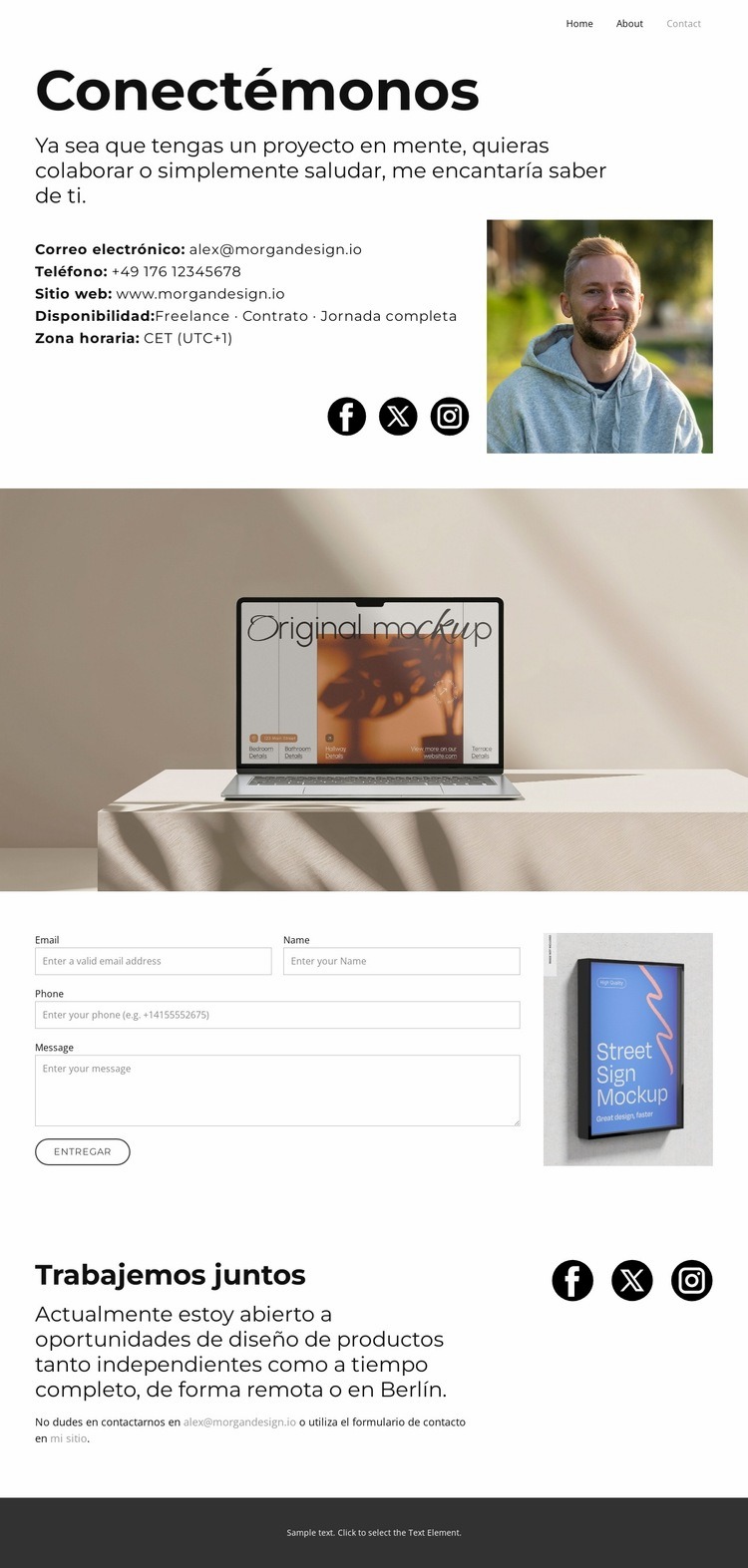 Diseño digital que funciona Plantilla HTML5