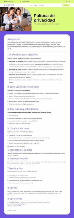 Privacidad Que Funciona Para Usted