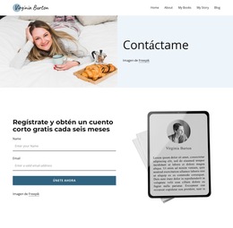 Obtenga Historias Cortas - Mejor Plantilla De Sitio Web