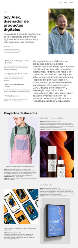 Pixel Perfecto En Todo Momento - Tema Profesional De WordPress