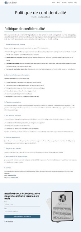 Comment Je Protège Vos Données - Conception Réactive