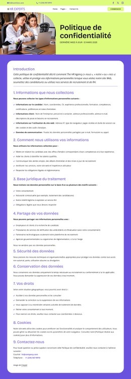 Une Confidentialité Qui Fonctionne Pour Vous