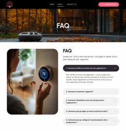 FAQ Sur Les Applications Pour Maison Intelligente