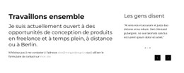 Interfaces Conçues Pour Les Humains Modèle De Site Web CSS