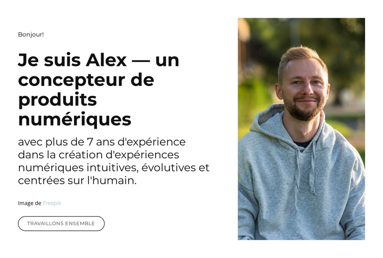 Concevoir pour un impact réel Modèle HTML