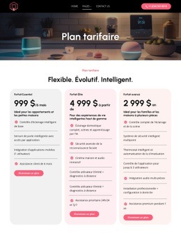 Page De Tarification