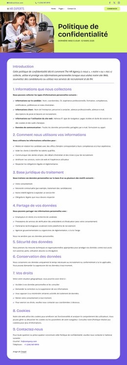 Une Confidentialité Qui Fonctionne Pour Vous