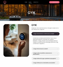 Okosotthon Alkalmazás – GYIK