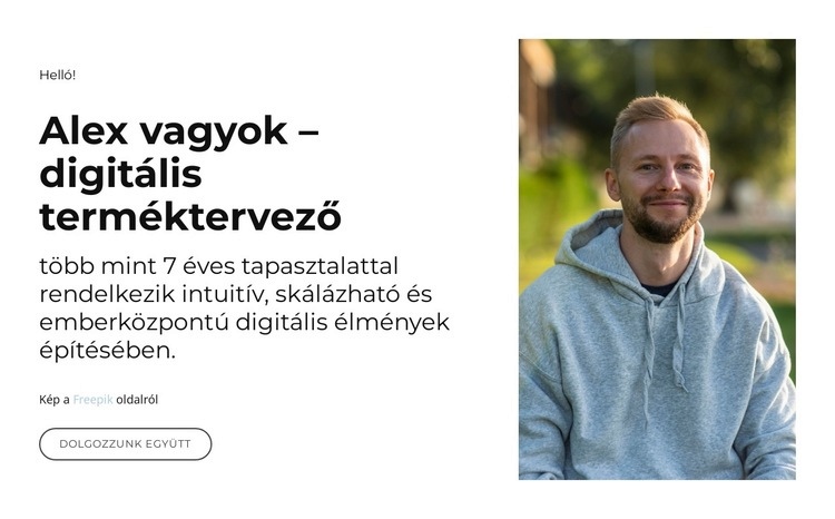 Valódi hatásra tervezés Weboldal sablon