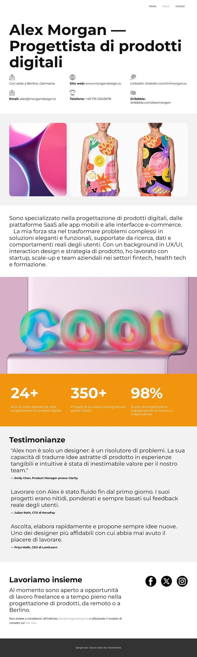 Dal concetto al lancio Modello CSS