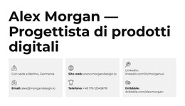 Interfacce Bellissime Che Funzionano - Modello Di Pagina HTML