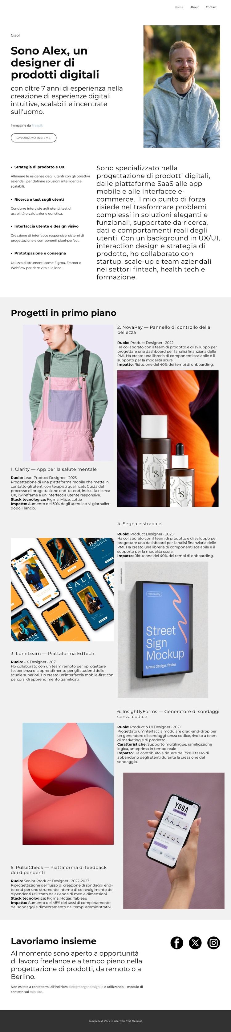 Pixel perfetto ogni volta Modello HTML