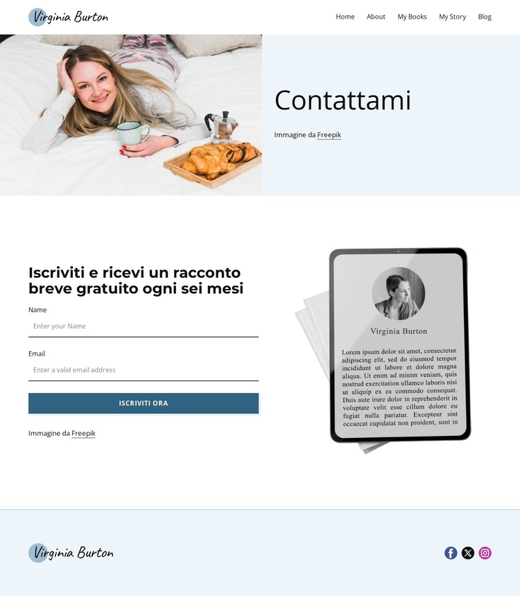 Ottieni racconti brevi Tema WordPress