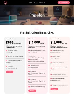 Flexibele prijsplannen CSS-sjablonen
