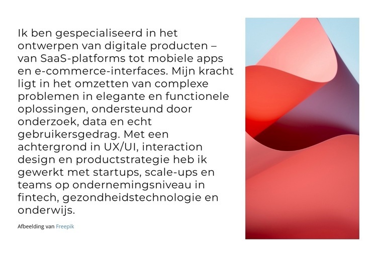 Ontwerp met een doel Sjabloon