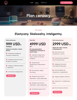 Elastyczne Plany Cenowe Motyw WordPress