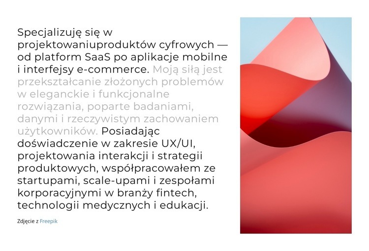 Projekt z celem Projekt strony internetowej