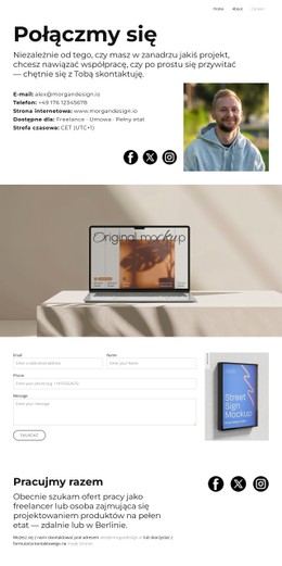 Projekt Cyfrowy, Który Działa Szablon HTML CSS Responsywny