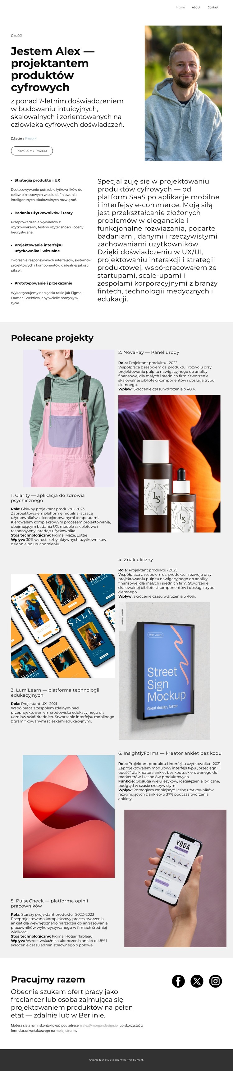 Zawsze idealny piksel Szablon HTML