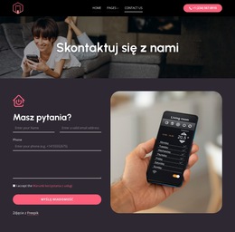 Jeśli masz pytania Szablony witryn internetowych