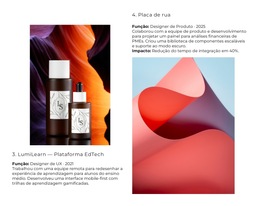 Layout Do Site Para Criando Jornadas De Usuário Contínuas