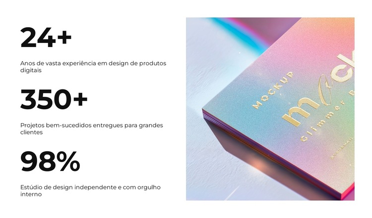 Onde a forma encontra a função Modelo de site