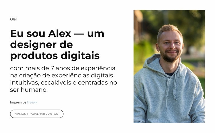 Projetando para Impacto Real Landing Page