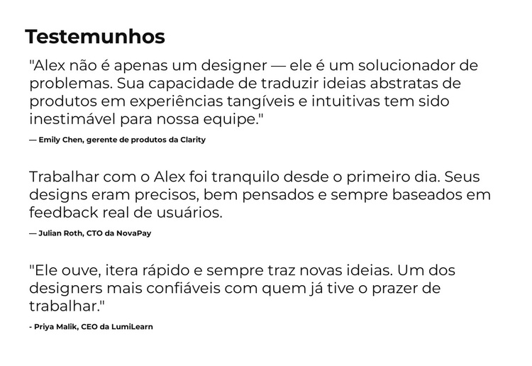 Design inteligente, resultados claros Tema WordPress