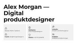 Vackra Gränssnitt Som Fungerar - HTML-Sidmall