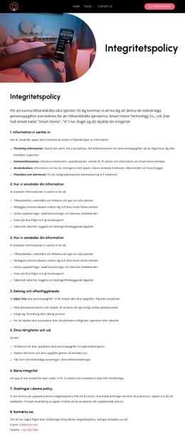 Smart Boende, Säker Data