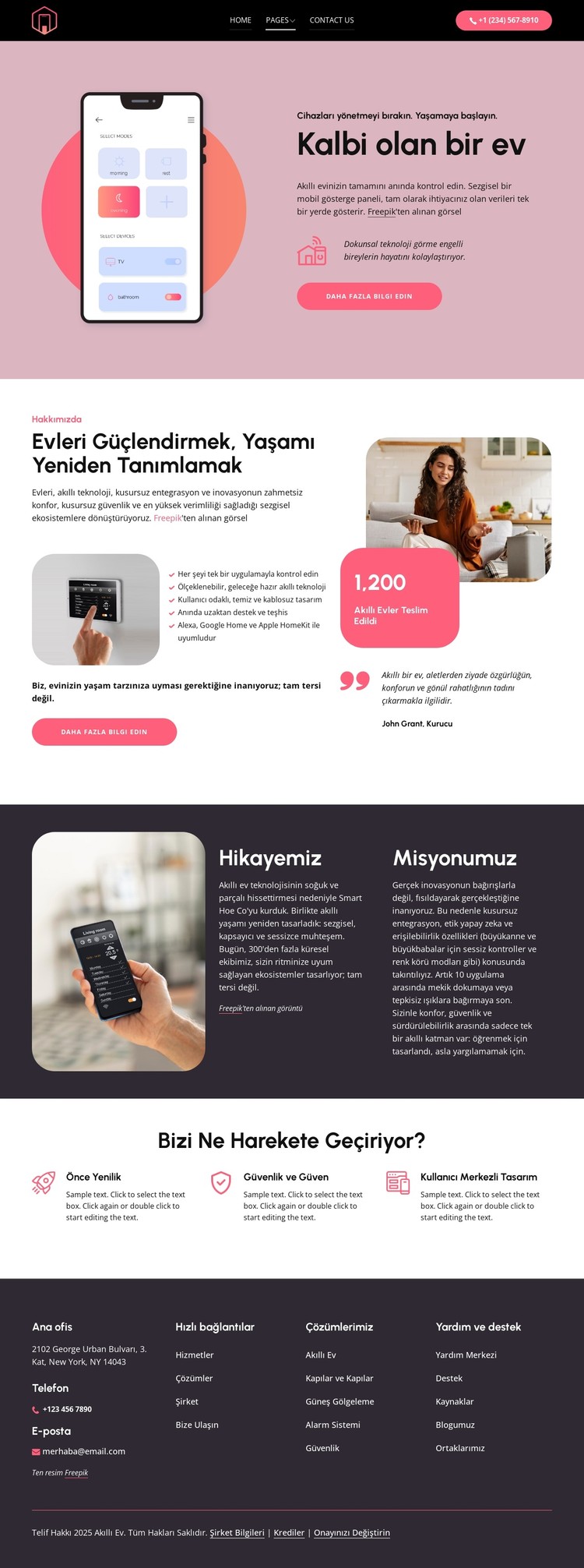 Kusursuz yaşam burada başlıyor CSS Şablonu