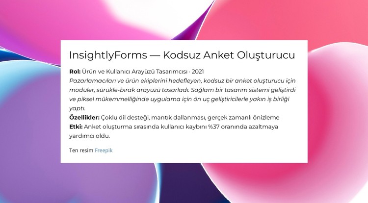 Sezgisel, Ölçeklenebilir, Etkili CSS Şablonu