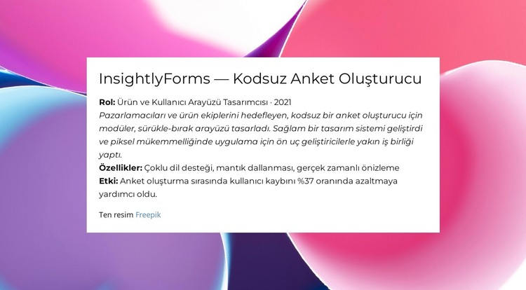 Sezgisel, Ölçeklenebilir, Etkili HTML Şablonu