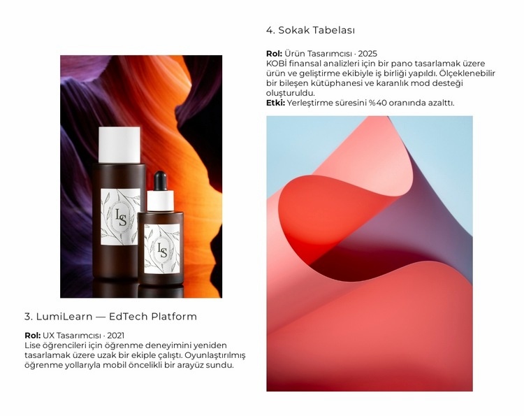 Kusursuz Kullanıcı Yolculukları Oluşturma Şablon