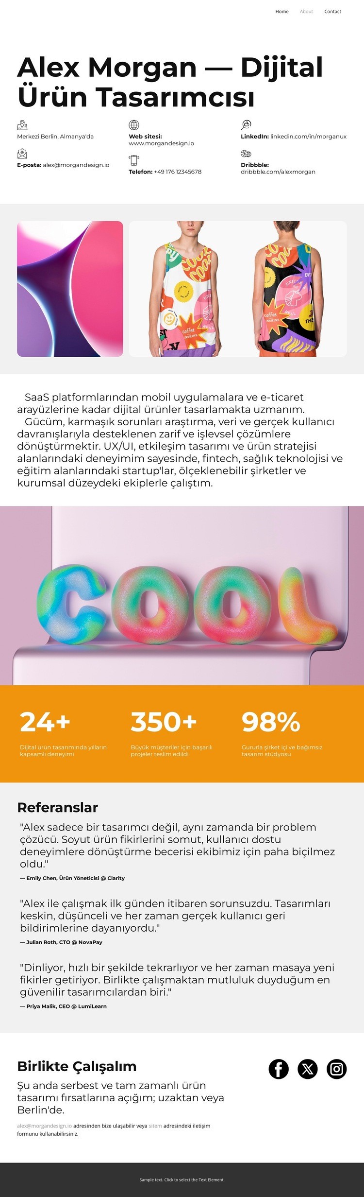 Konseptten Lansmana Şablon