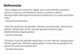 Akıllı Tasarım, Net Sonuçlar Için Çok Amaçlı Tek Sayfalık Şablon