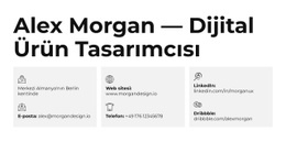Çalışan Güzel Arayüzler Için Çok Amaçlı Web Sitesi Tasarımı