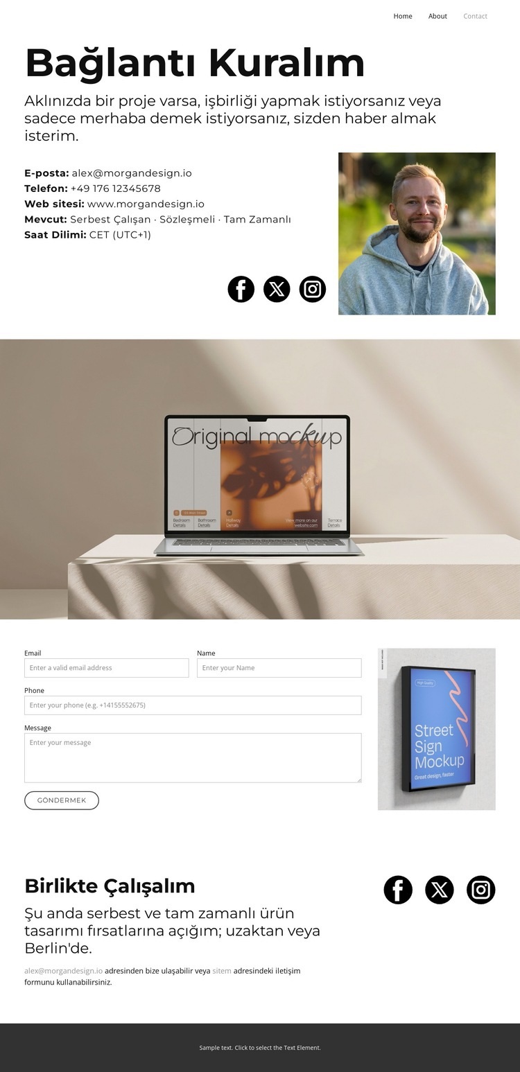 Performans Gösteren Dijital Tasarım Web sitesi tasarımı